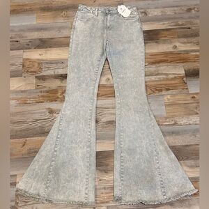 NWT Altar’d State Silver Sage Flare Jean